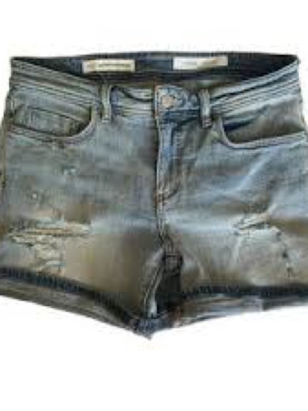 Pilcro Hyphen Distressed Women's Denim Shorts -